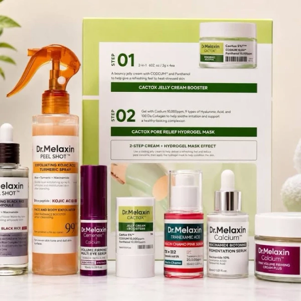 Dr. Melaxin 8-Step Collagen Glow Lift Skincare Bundle Set Korean Beauty NEW - New Beauty