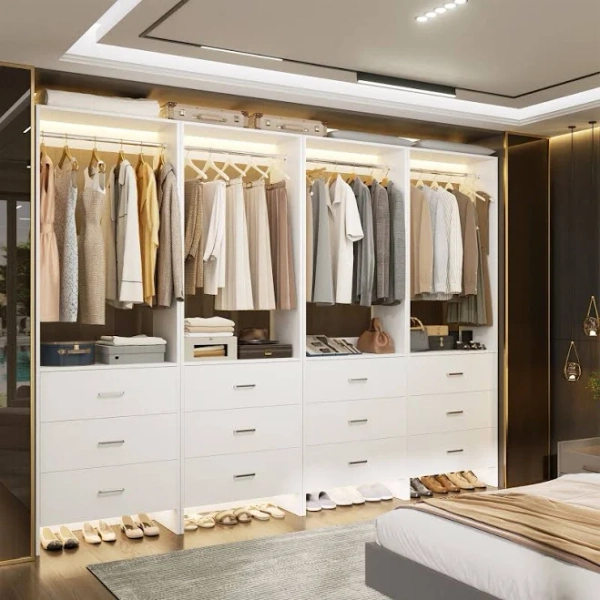 CIMly Freestanding Closet Sytem with Drawers