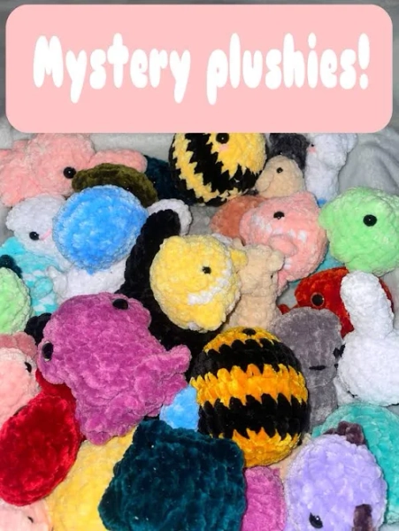 Mystery Crochet Plushies | Handmade Amigurumi | Mini animals | Surprise Toy Picked at Random