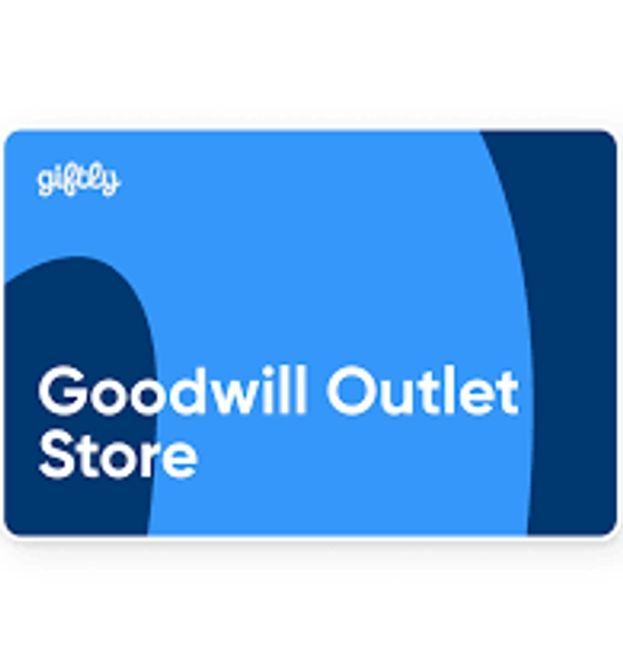 Goodwill Outlet Store Gift Card