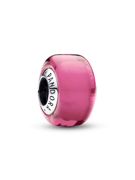 Pink Mini Murano Glass Charm