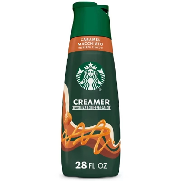 Starbucks Creamer Dairy Caramel Macchiato Coffee Creamer - 28 fl oz