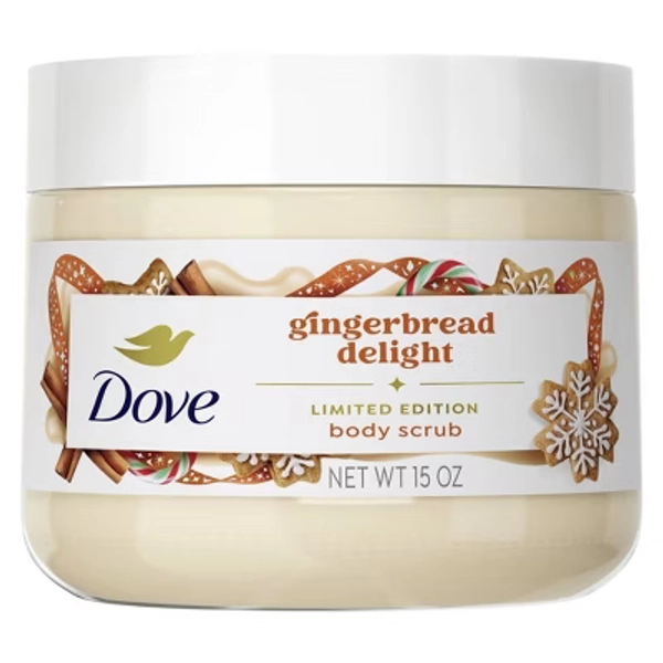Dove Beauty Limited Edition Holiday Treat Body Scrub - Gingerbread Delight - 15oz