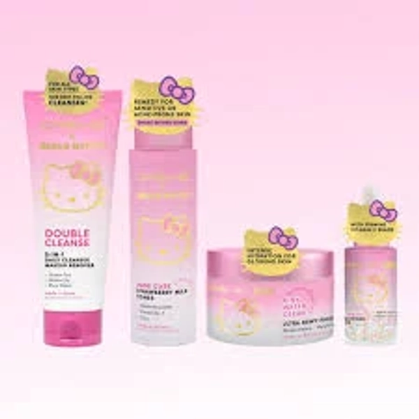 Hello kitty kawaii klean beauty vault set