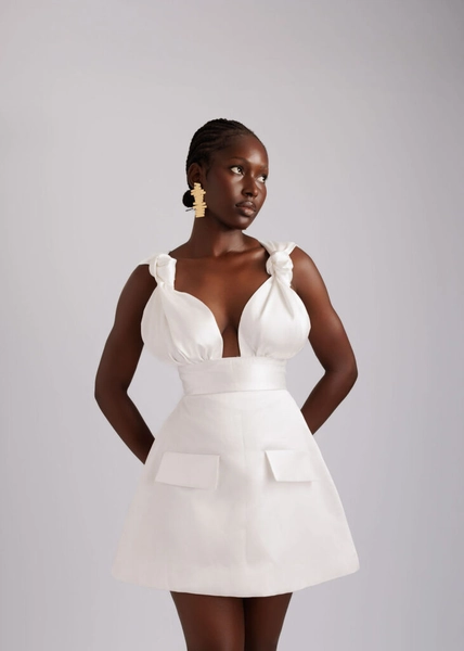 KAIA DRESS – White
