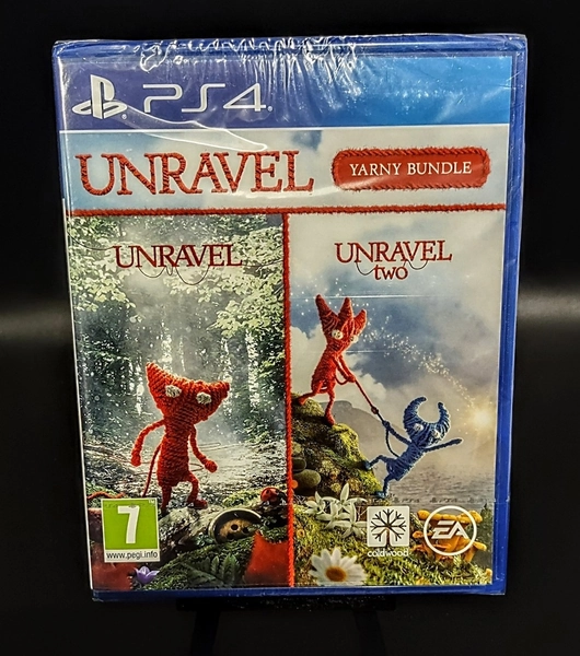 Unravel Yarny Bundle PS4 (PlayStation 4) PS5 Game Sealed. Rare! Loose In Case.