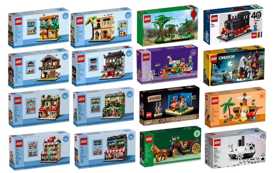 Lego Box Sets Retired Rare Limited Edition GWP Promotional New Sealed You Pick!
