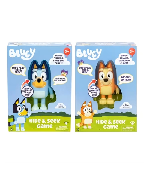 Bluey or Bingo Hide & Seek Game - Assorted - Assorted - One Size