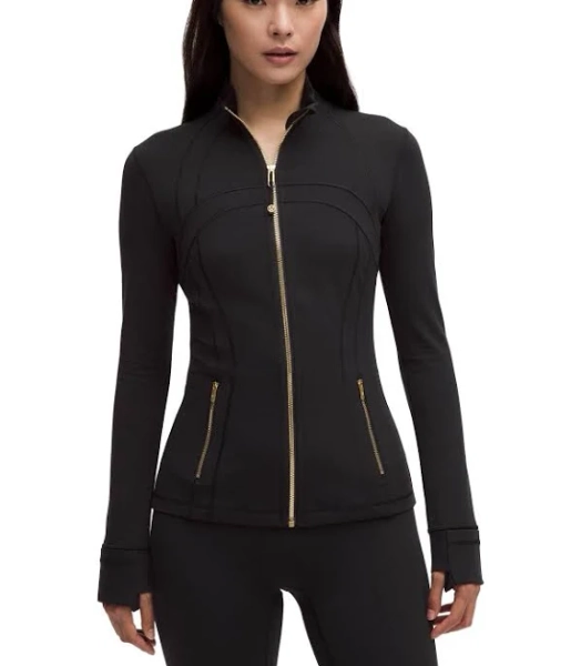 Lululemon Define Women Jacket - Black/gold/gold