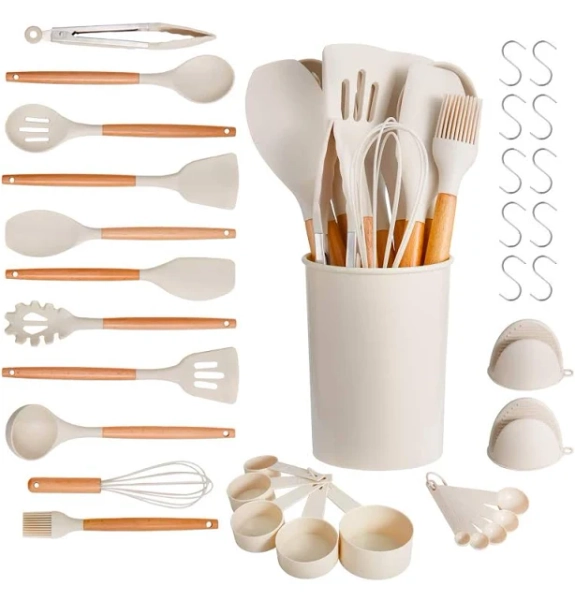 VEVOR Kitchen Cooking Utensils Set 34 Pcs