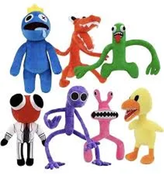 NEW 7 Pack! Rainbow Friends Plush Toy Plushies Kids Toys Gifts