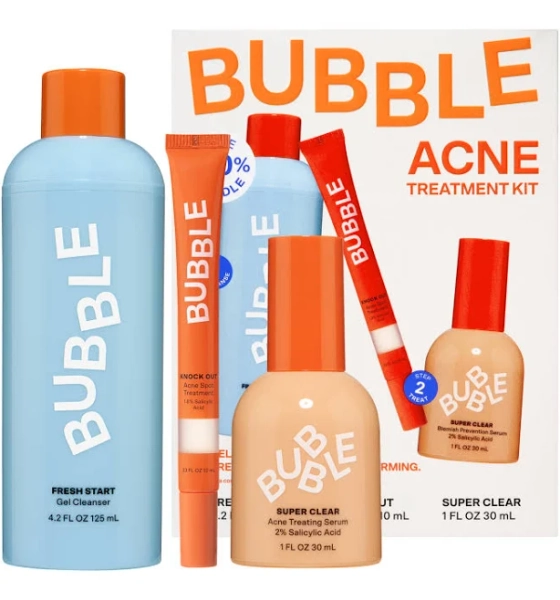 Bubble Skincare Acne Kit