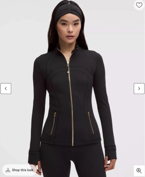 Define Jacket *Nulu - Black and Gold- 0