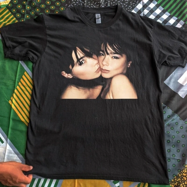 T-Shirt Bjork fd New 100% Size M