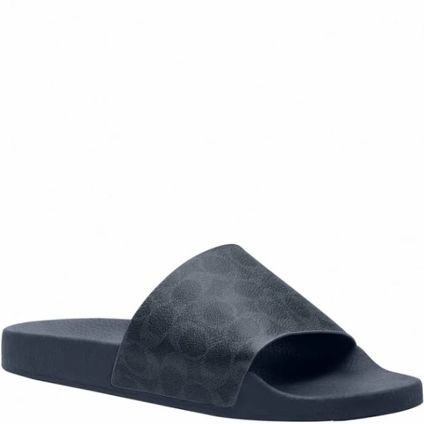 Coach Men's Peanuts Signature Logo Pool Slide Sandals