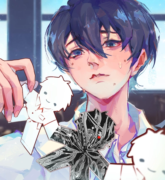 TSHD Paper Doll | 8.5x8.5" anime print