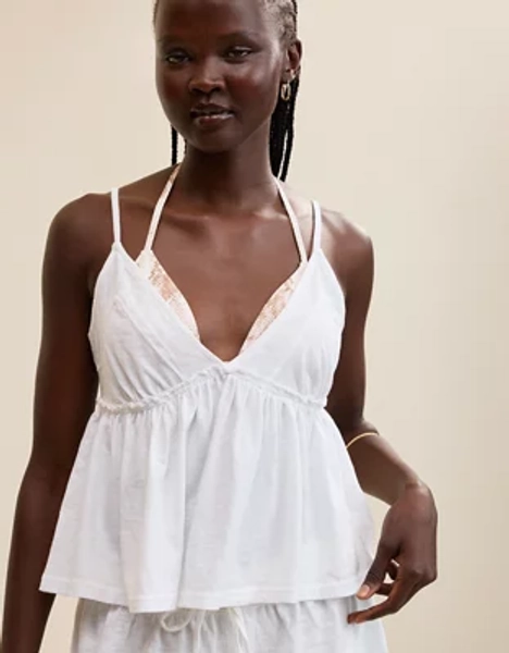 Aerie Happiest Babydoll Tank Top