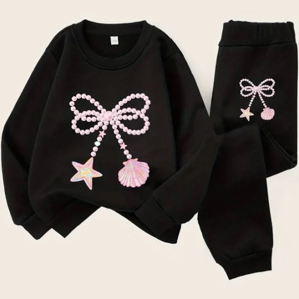 Preppy Girl's Outfit Set