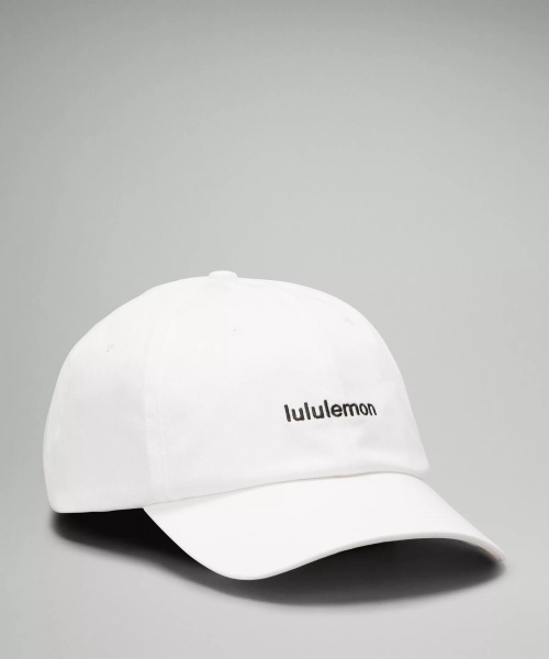 Classic Ball Cap *Wordmark - White/Black - S/M