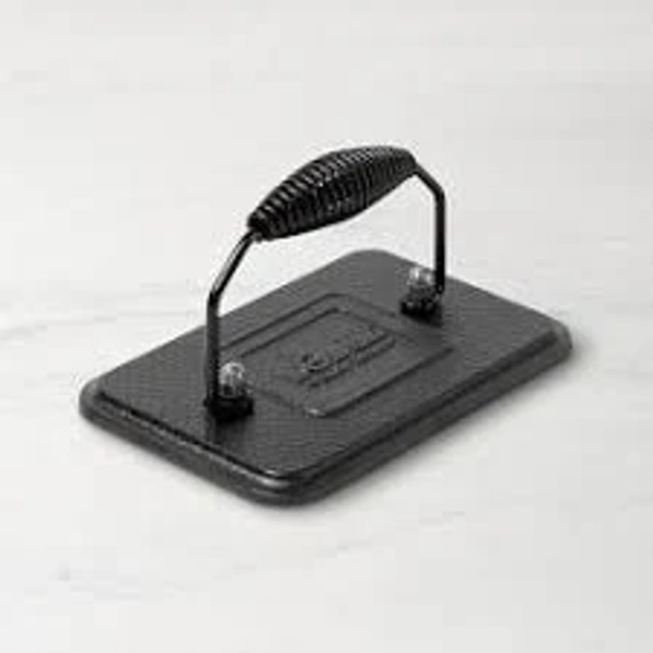 Lodge Seasoned Cast Iron Grill Press, 4 1/2" x 6 1/4"