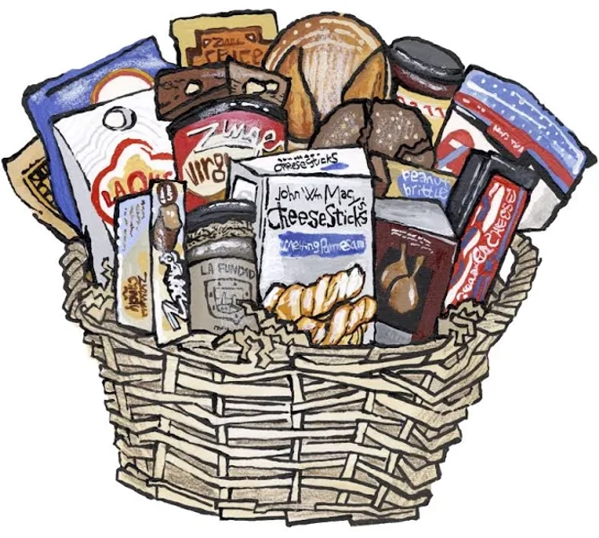 Medium Snackboard Gift Basket