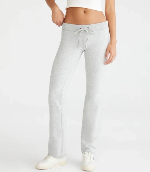 Aeropostale Womens' Cloud Soft Solid Fit & Flare Sweatpants - Grey - Size XXL - Cotton - Teen Fashion & Clothing - Shop Holiday Gifts and Styles
