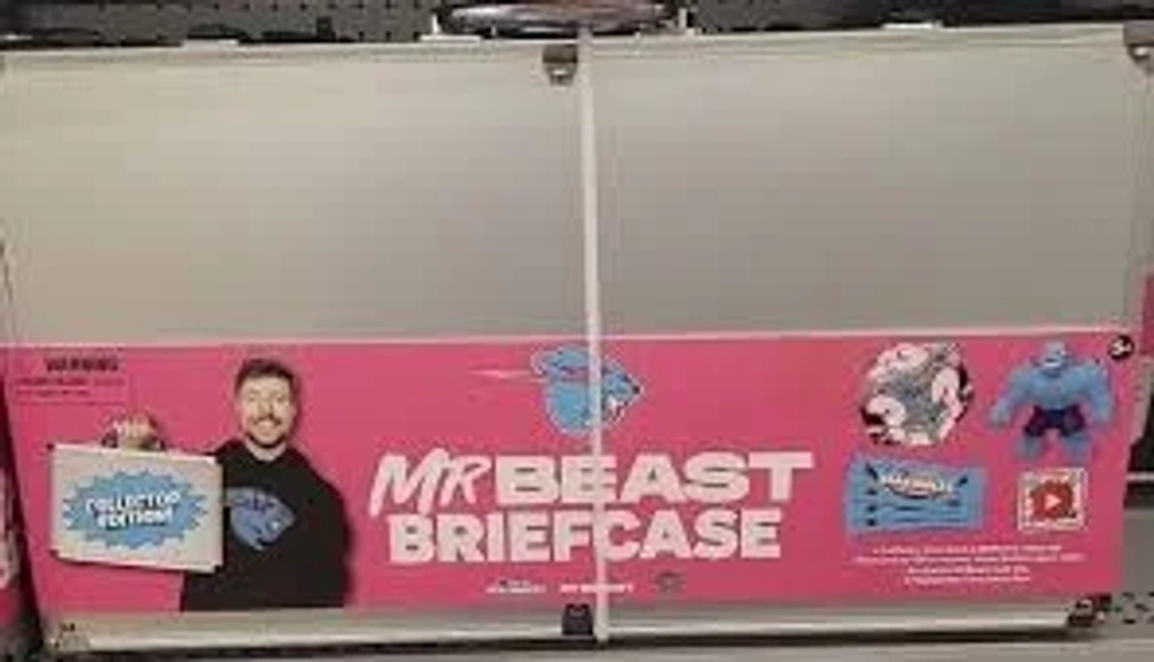 Mr Beast Action Figure Limited Edition Mr Beast Briefcase Limited Release New