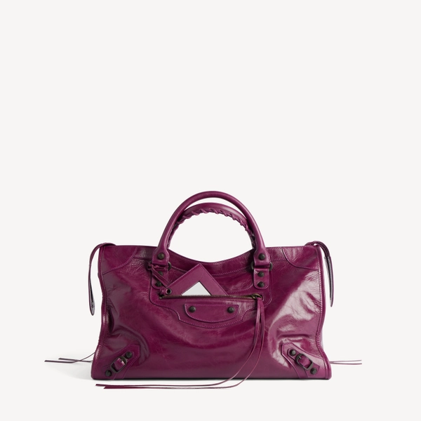 Women's Le City Bag Medium in Plum