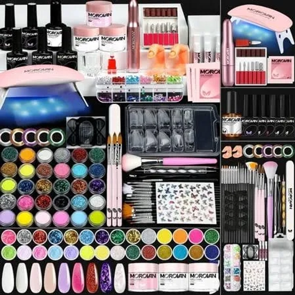 Morovan Acrylic Nail Kit with Everything
