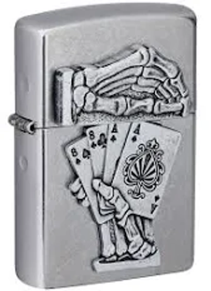 Zippo 3D Ontwerp van de Dode Man's Hand