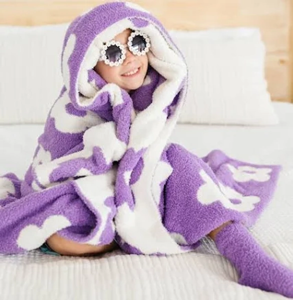 Mila & Rose The Love God Hates Cozy Throw