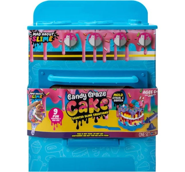 Candy Craze Cake Scented Slime Creations Set