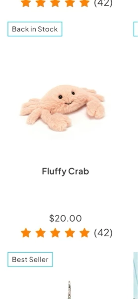 Fluffy crab