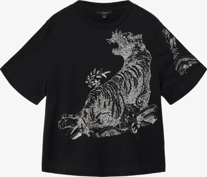 Fekete AllSaints Póló 'POUNCE LISA' | ABOUT YOU