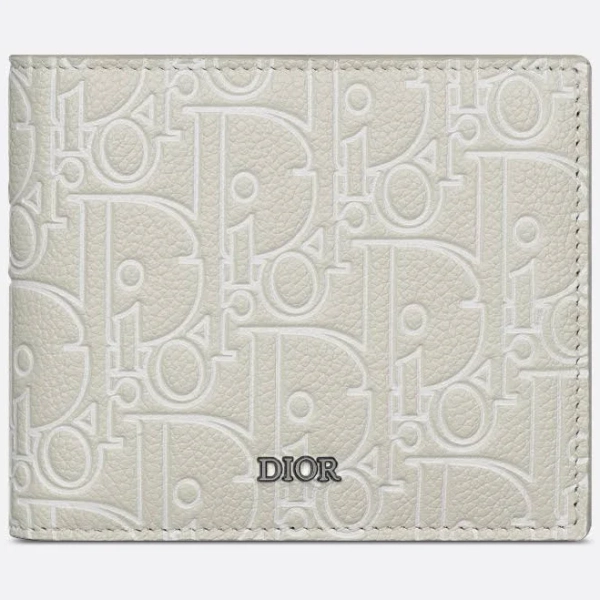 DIOR Men's Gravity Outline Bifold Wallet