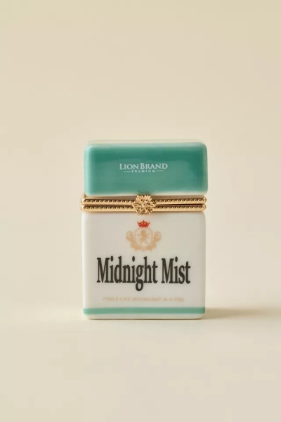 Cigarette Pack Porcelain Pill Case