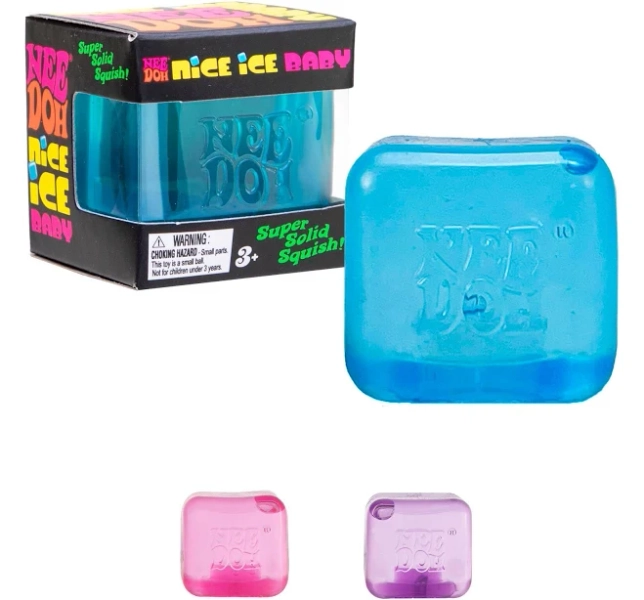 NeeDoh Teenie Nice Ice Cube Baby Ice Sugar Ball