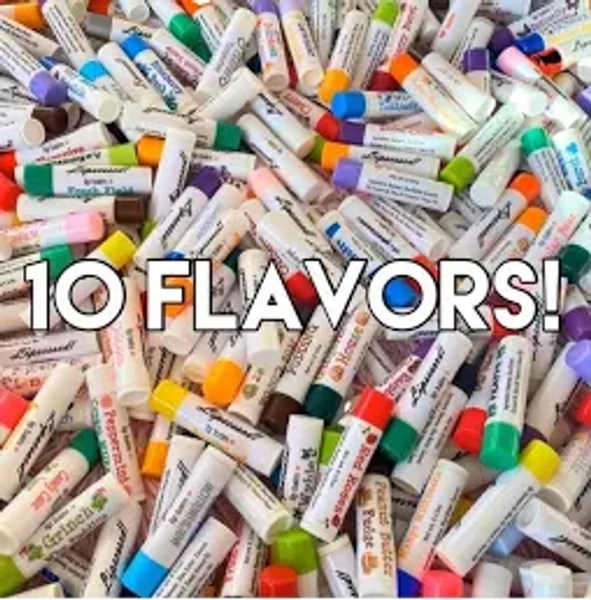 Ten MYSTERY Lipsessed LIP BALMS!