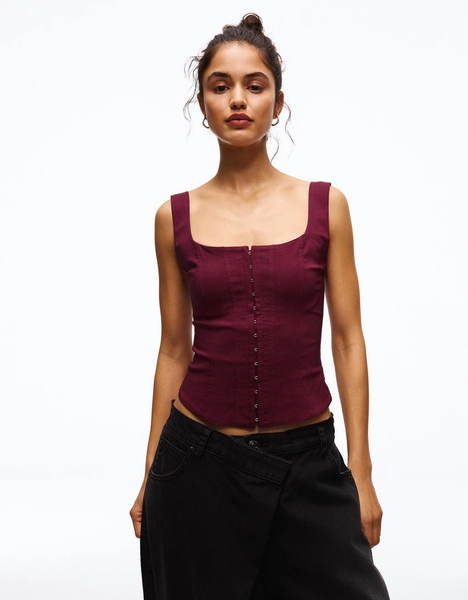 Bengaline corset top