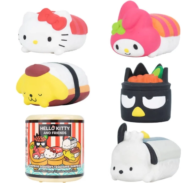 Hello Kitty and Friends Cute Surprise Capsule Squishy Toy