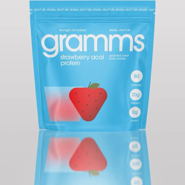 GRAMMS Strawberry Acai Protein Drink