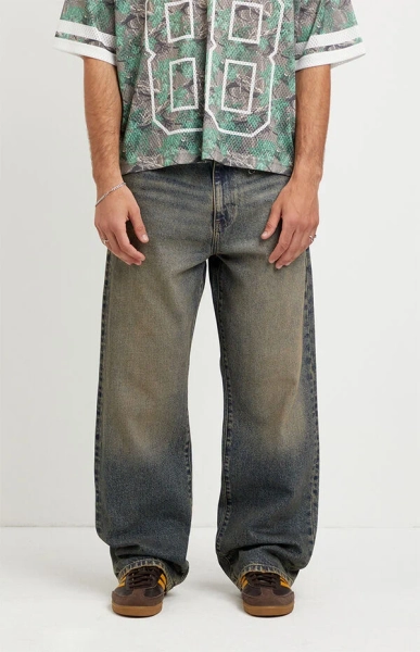 Dylan Baggy Jeans Dark Blue Tinted