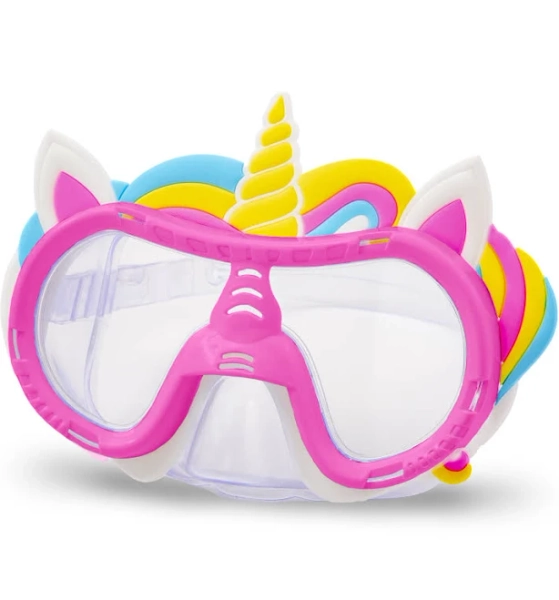 Dolfino Unisex Unicorn Swim Goggle Mask