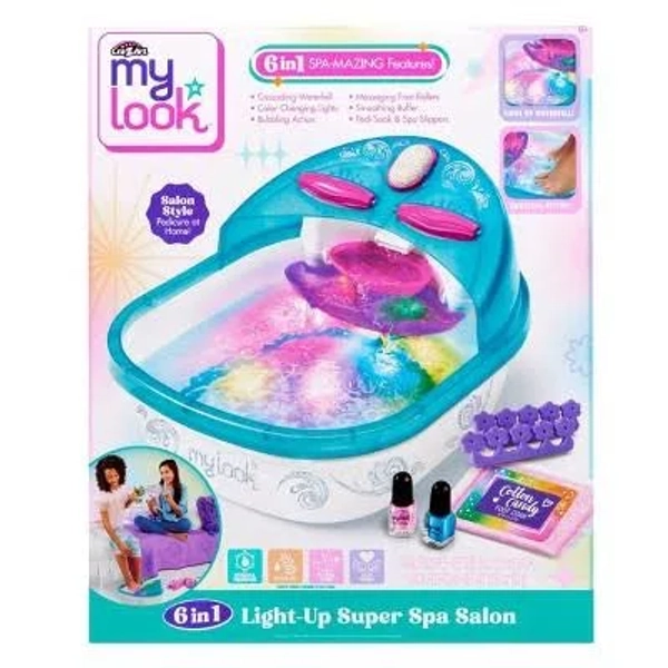 My Look 6-in-1 Light-Up Super Spa Salon Activity Kit