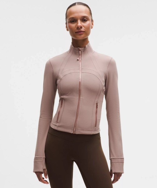 Define Cropped Jacket *Nulu - Ashen Rose/Rose Gold/Rose Gold - 4
