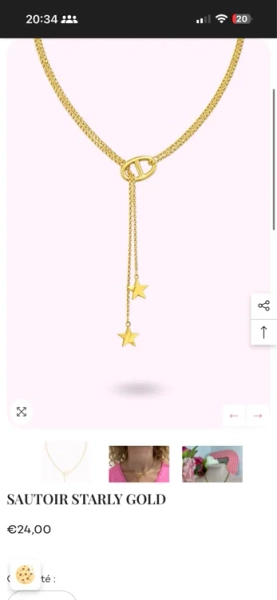 SAUTOIR STARLY GOLD– MY HOUSE OF JEWELS