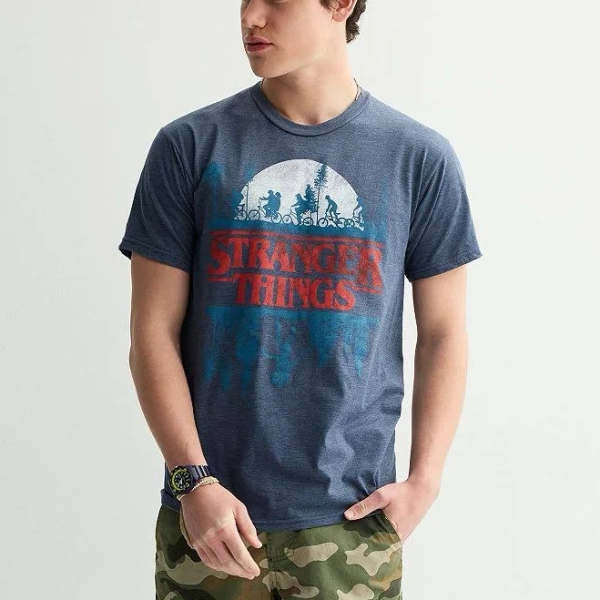Stranger Things Upside Down Graphic Tee