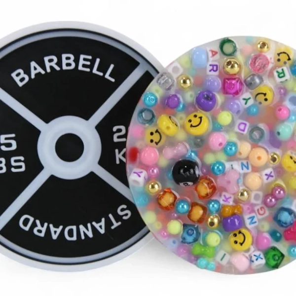 Black Weight Design Picky Pad and Tray- Satisfy Your Urge to Pick, Pop and Peel Stress-Free!_