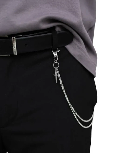 Sacrifice Dagger Belt Chain Accessory