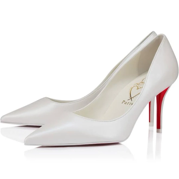 Christian Louboutin Miss Z Pointed-Toe Nappa Leather Pumps